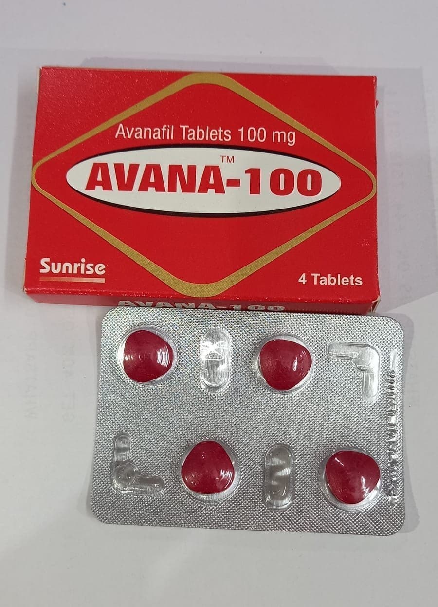 Avana 100 — Avanafil — tablet