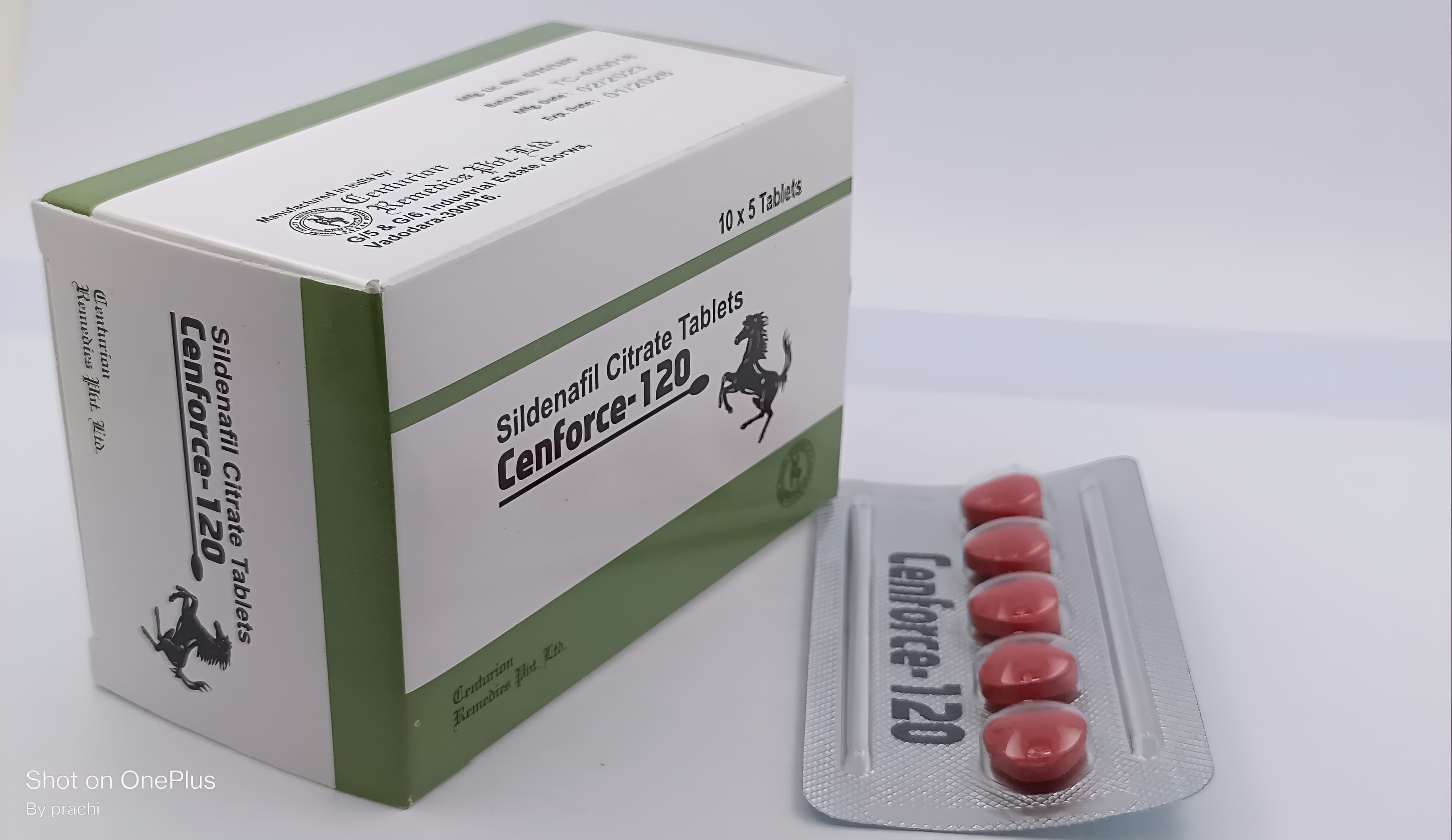 Cenforce 120mg — Sildenafil — tablet