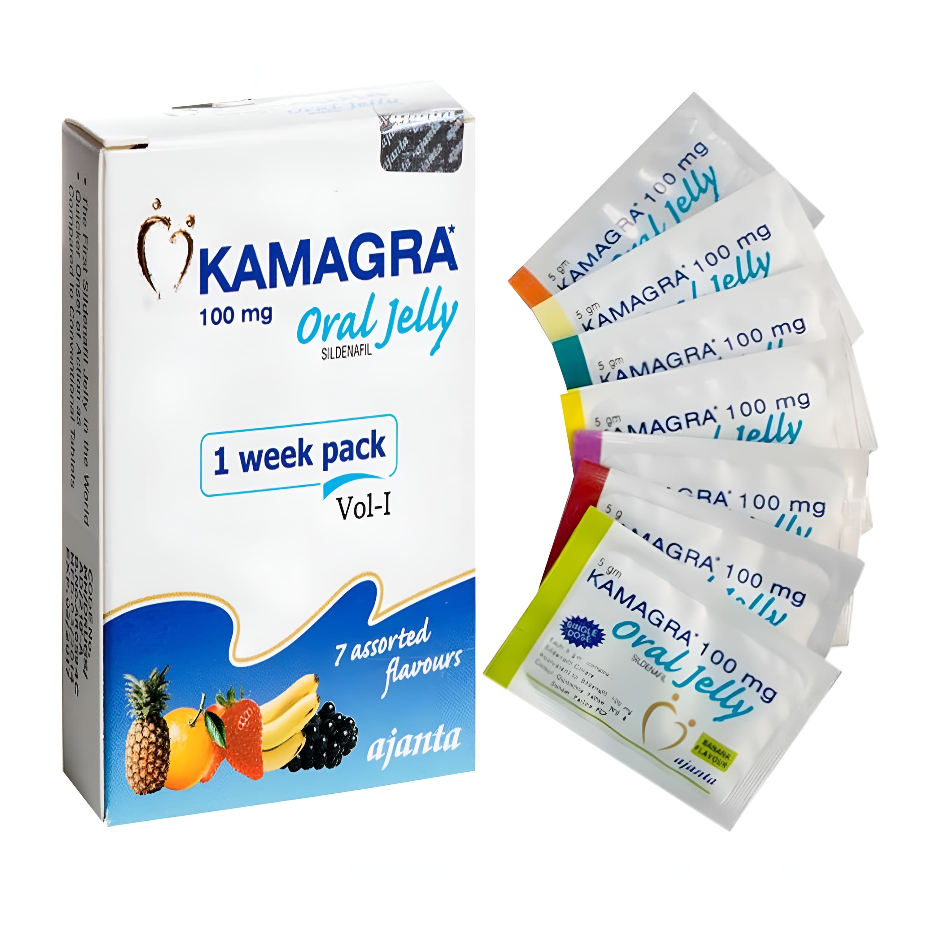 Kamagra Oral Jelly 100mg — Sildenafil — oral gel