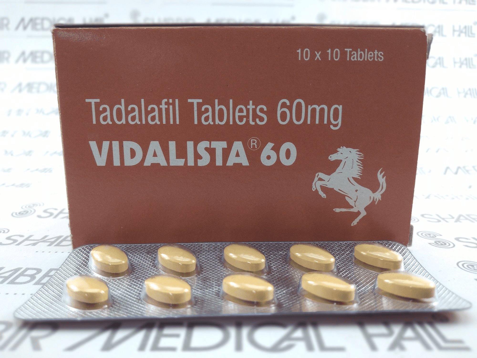 Vidalista 60mg — Tadalafil — tablet